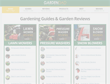 Tablet Screenshot of gardendad.com